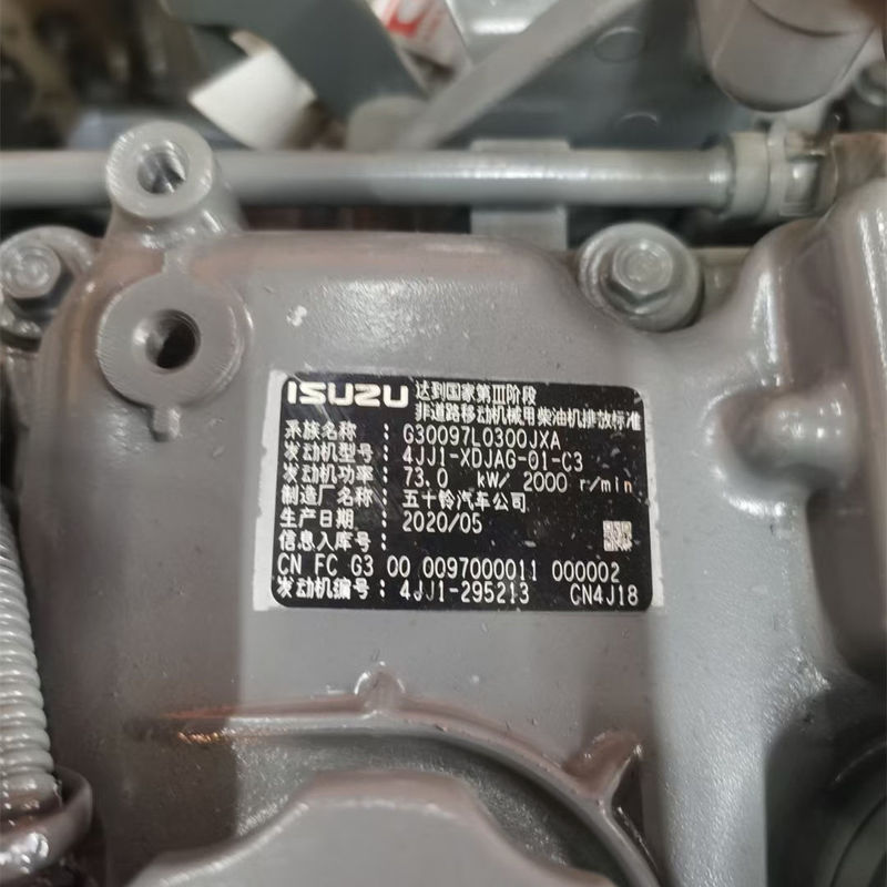 ISUZU Graafmachine 4JJ1-XDJAG-01-C3 voor industriële toepassingen