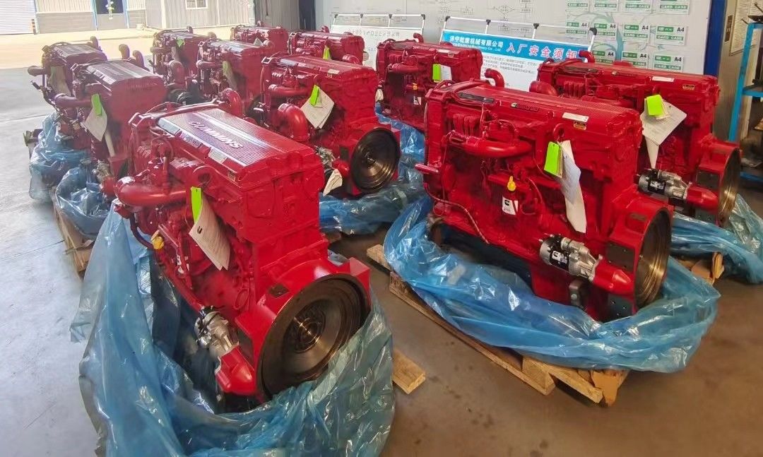 Cummins QSX15 gloednieuwe motor, Sany 485 graafmachine, roterende graafmachine assemblage