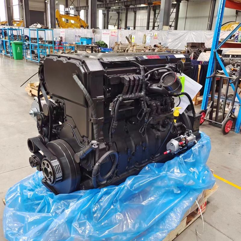 Cummins QSX15 gloednieuwe motor, Sany 485 graafmachine, roterende graafmachine assemblage
