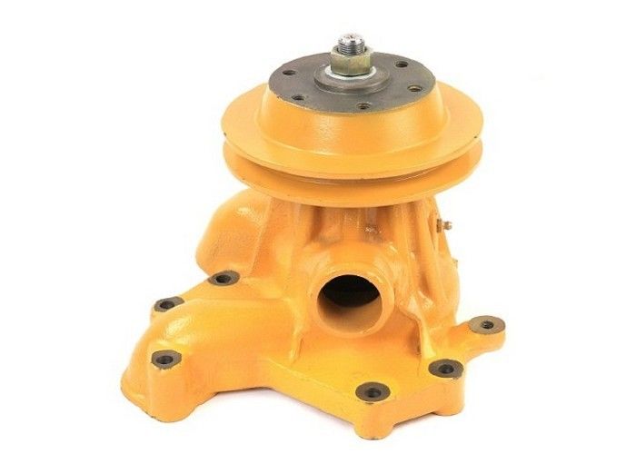 Komatsu deel S4D105-5 Waterpomp 6140-60-1110 gele kleur