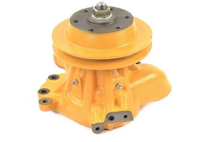 Komatsu deel S4D105-5 Waterpomp 6140-60-1110 gele kleur