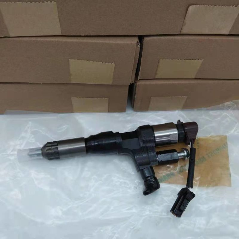 095000-6593 Elektrische onderdelen van graafmachines Diesel Common Rail Fuel Injector Assy Voor HINO J08E