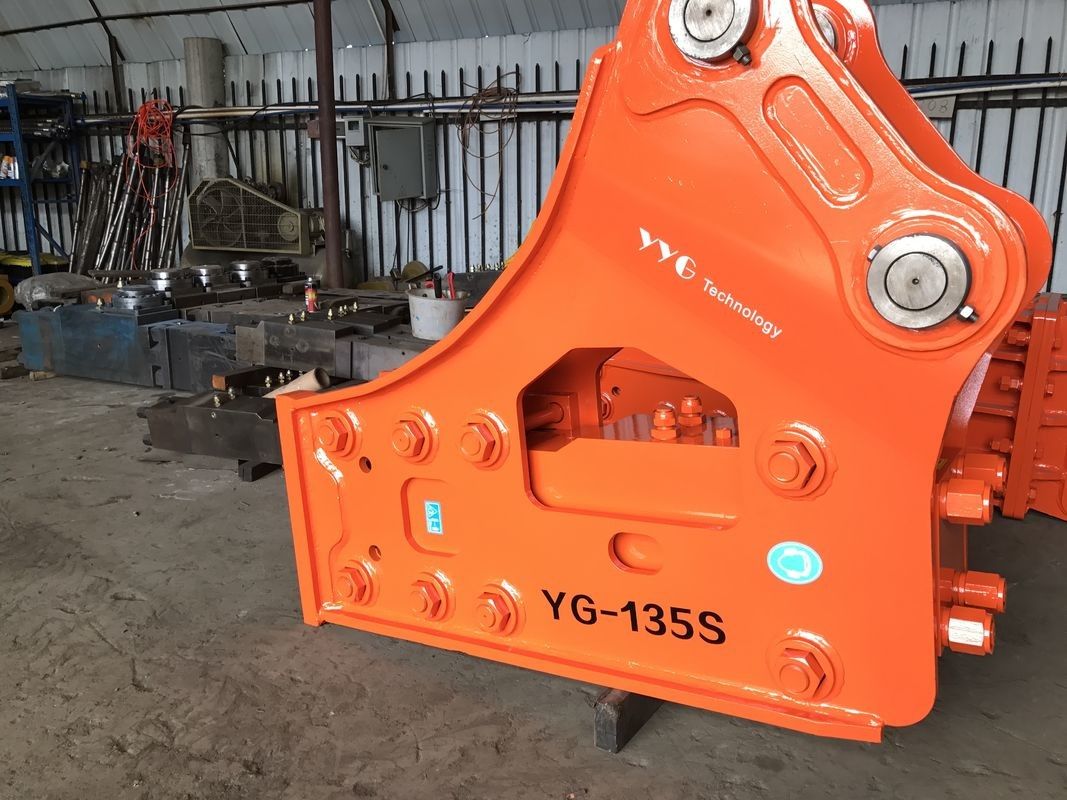 165 mm PC450 Komatsu Graafmachine Rotsbreker Stilte Type Betonbreker Hamer