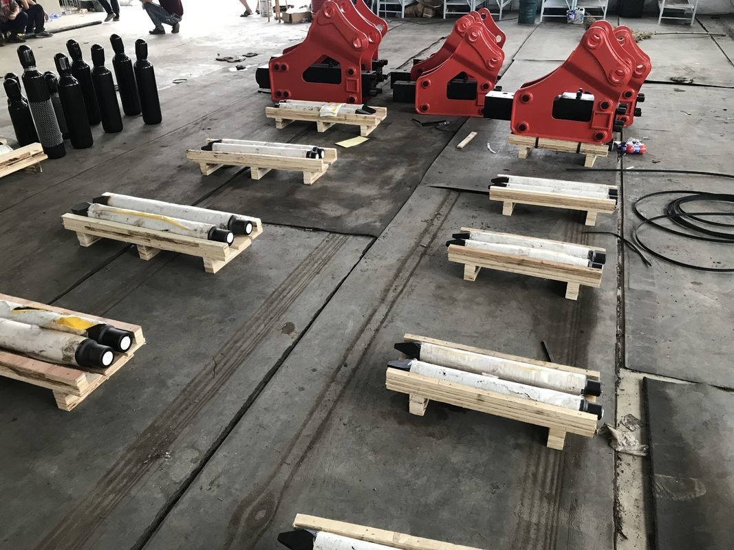 Hoge sterkte steenhamers voor graafmachines 200-350 Bpm Zware jackhammer