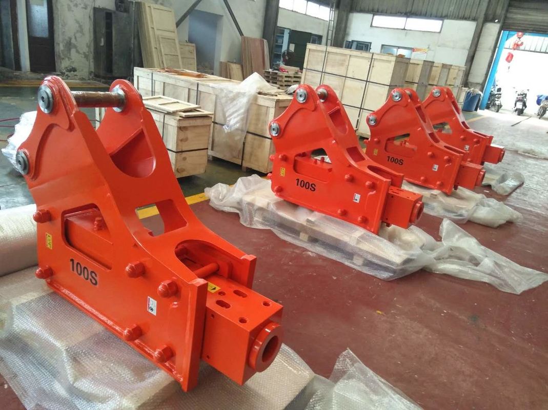 20CrMo Hydraulische Breaker Hammer Met Moil Point Chisel Voor 20 Tons Graafmachine