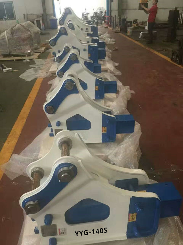 Naam:High Quality Hydraulic Hammer Hydraulic Breaker Hydraulic rock hammerModel:Alle soorten,verscheidene materialen;42CrMo