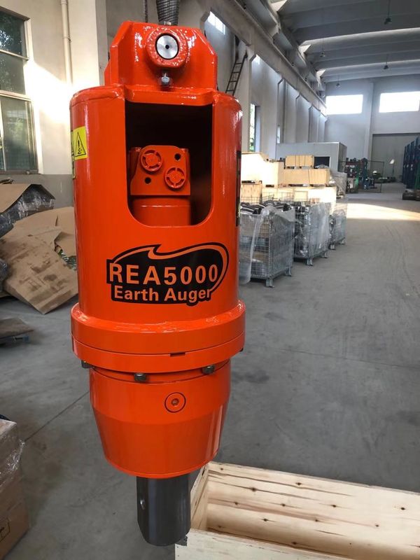 Gepersonaliseerde kleur Hydraulische Eath Auger Voor Graafmachine Breaker