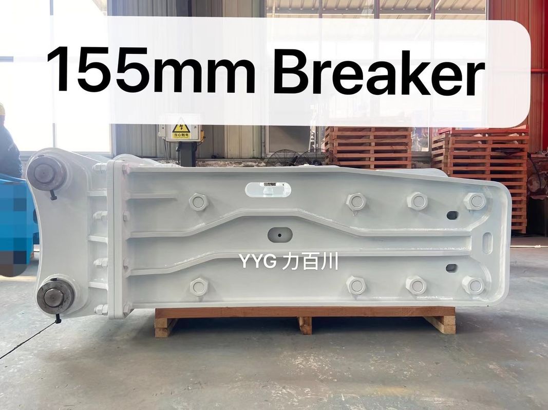 155-mm Hydraulische breaker hamer HB20G HB30G YYG Jack hamer top type